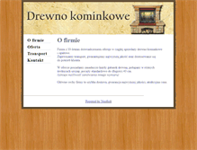 Tablet Screenshot of drewnokominkowe-wlkp.pl